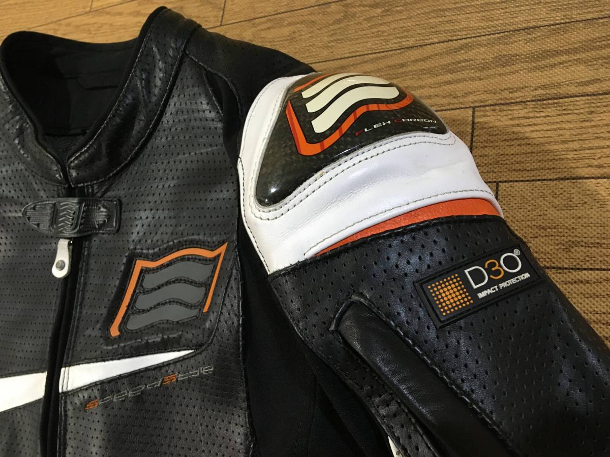 HYOD ST-X DEVAC D3O 夏対応 牛革パンチングレザーレーシングJKT LL