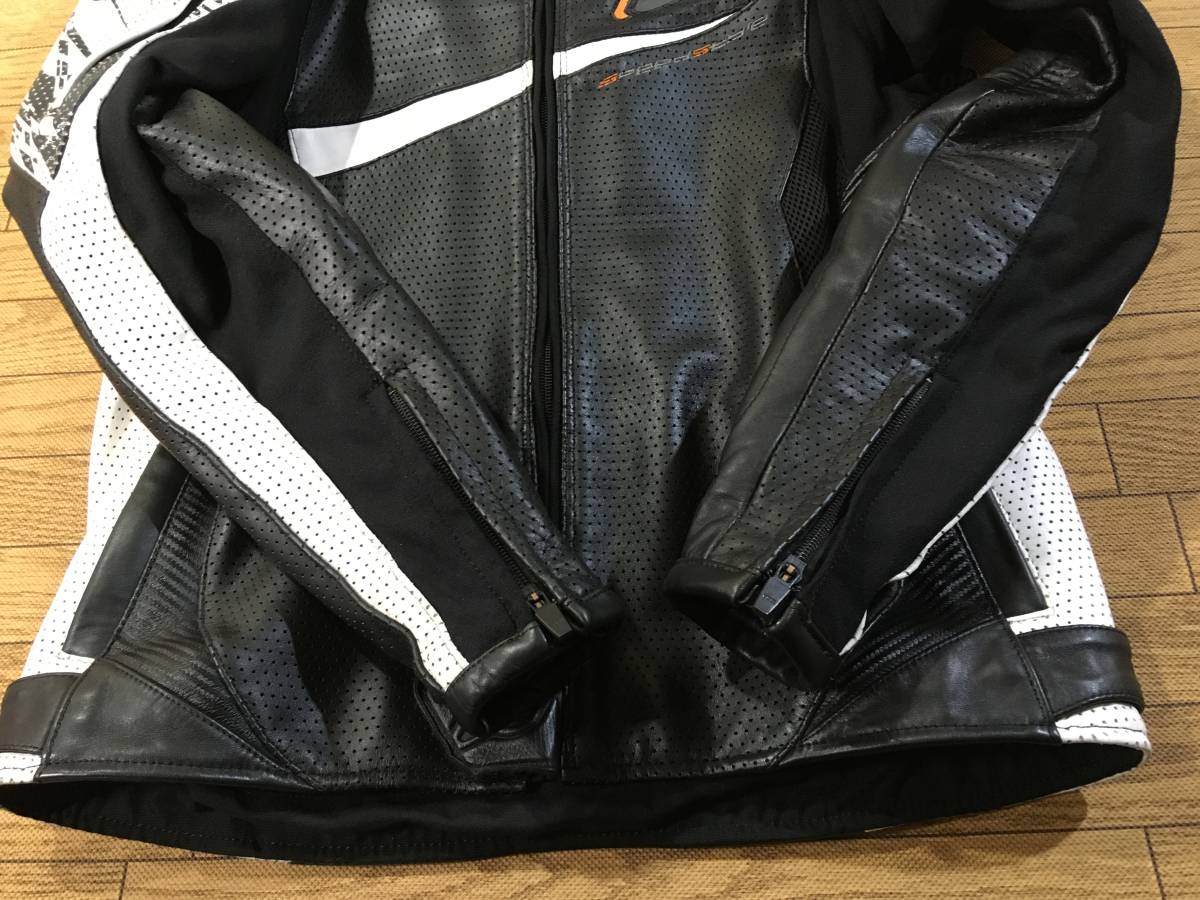HYOD ST-X DEVAC D3O 夏対応 牛革パンチングレザーレーシングJKT LL