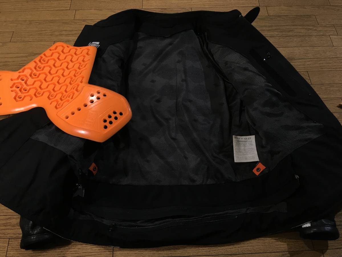HYOD ST-X DEVAC D3O 夏対応 牛革パンチングレザーレーシングJKT LL