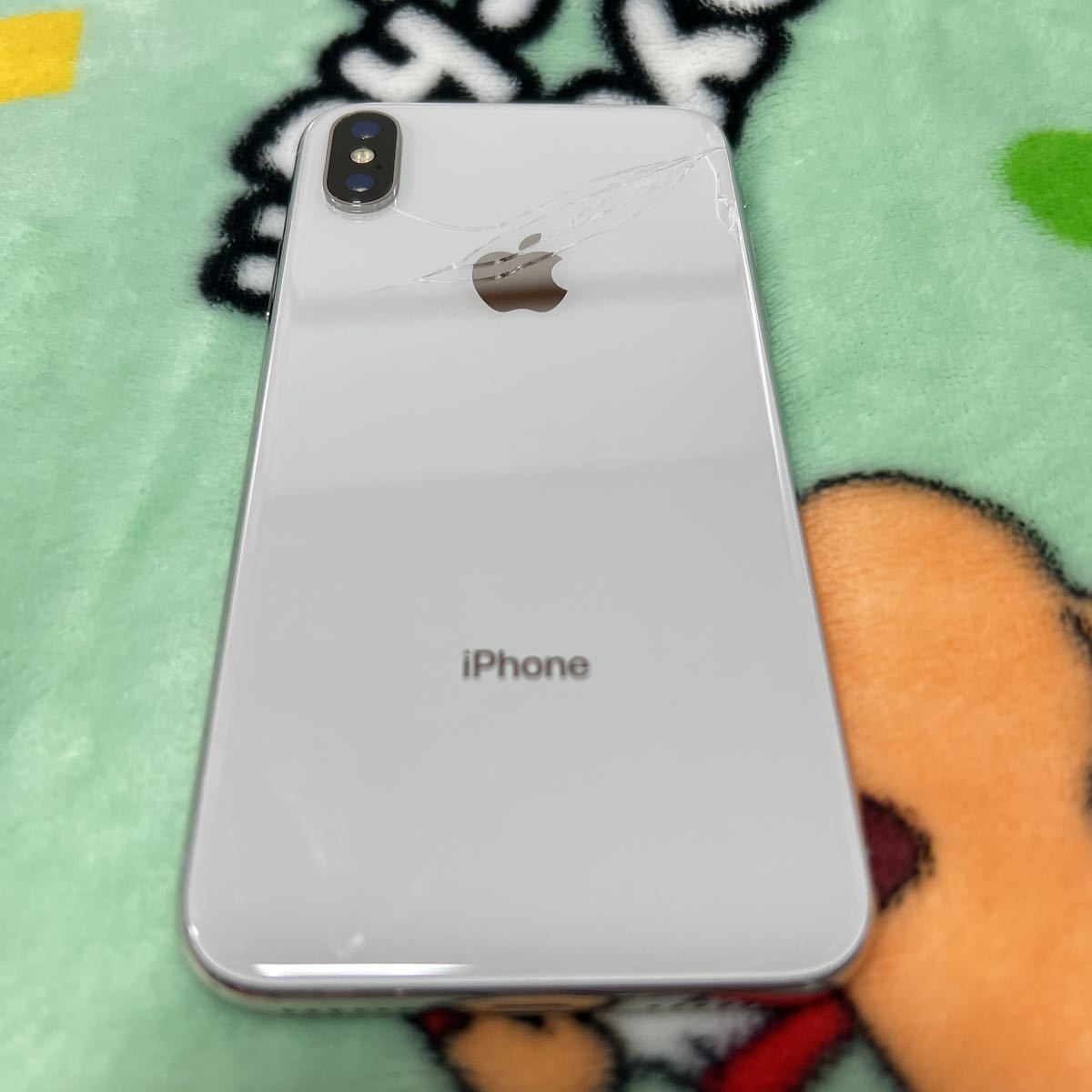 256GB iPhone シルバー X Apple iPhoneX SIMフリー - 1円 | メルカリ