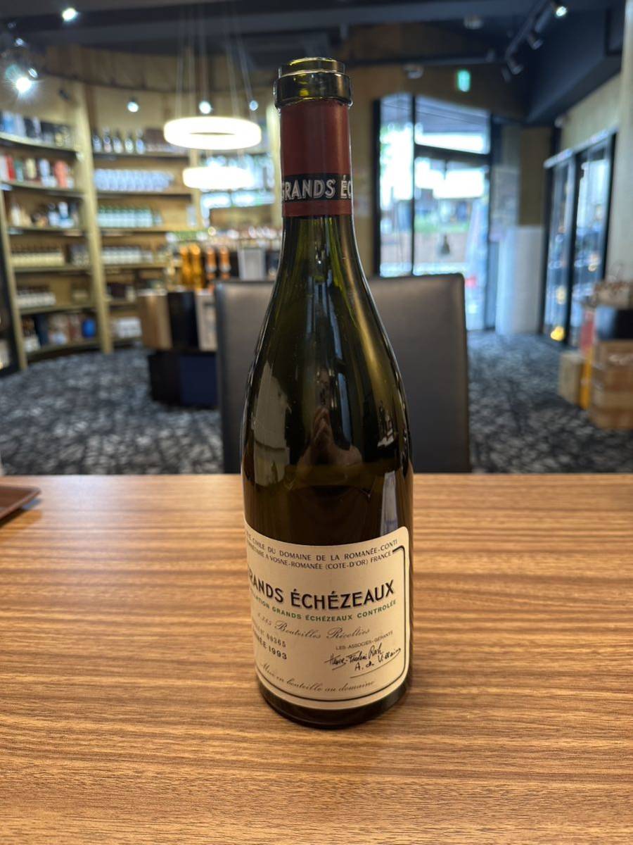 飲料・酒 DRC エシェゾー 2009 空き瓶＋コルク
