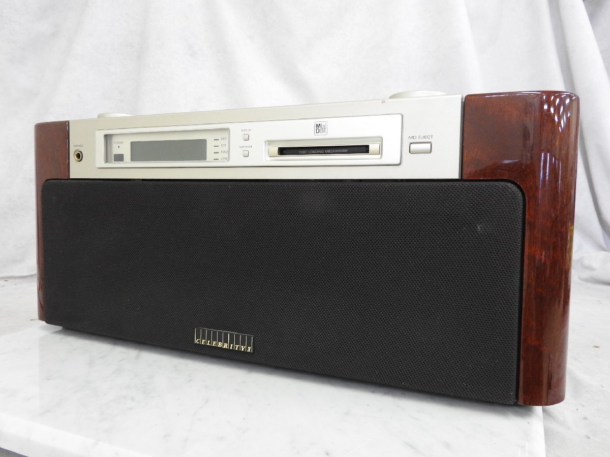 30周年限定　希少 SONY セレブリティ CELEBRITYⅡ MD-7000 ☆ SONY ソニー CD/MDプレーヤー CELEBRITYⅡ MD-7000 ☆ジャンク☆ MD