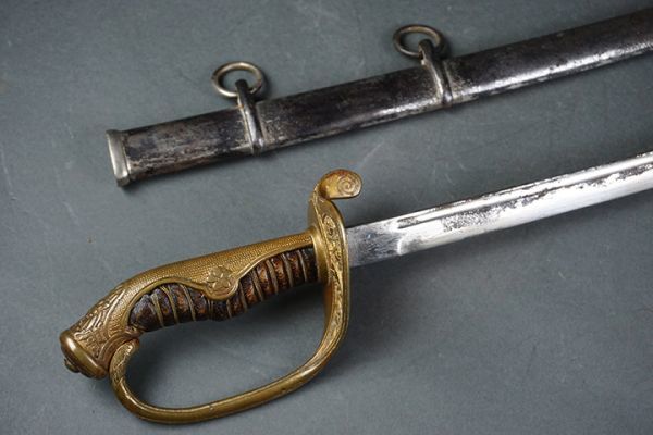 サーベル 模造刀 金属製 指揮刀 軍刀 旧日本軍 レプリカ #エ｜Yahoo