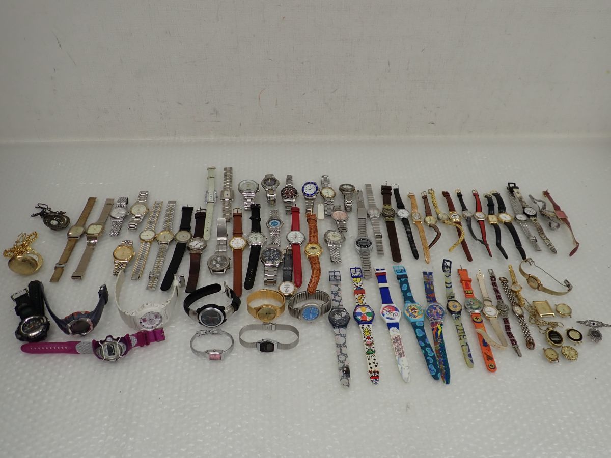 ☆営KW743-80　腕時計・時計まとめ　SEIKO／セイコー スピリット 7N48-7A10 他CASIO/カシオ ELGIN/エルジン CITIZEN/シチズン ALBA/アルバ