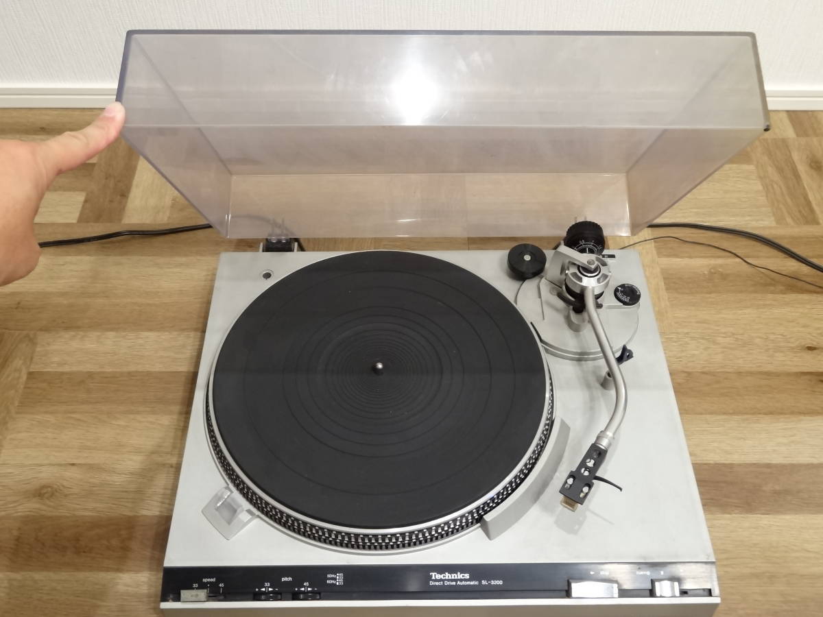 テクニクス Technics SL-3200 ターンテーブル レコードプレーヤー 回り