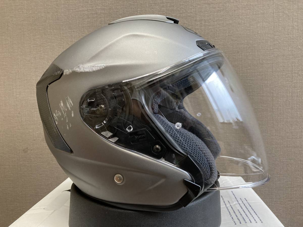 バイク SHOEI J-Force ヘルメット グレー