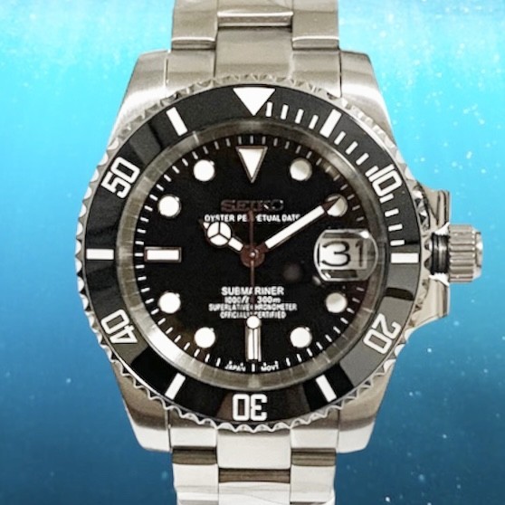 防水実験済 SEIKO MOD セイコー カスタム NH35 機械式腕時計 自動巻 手