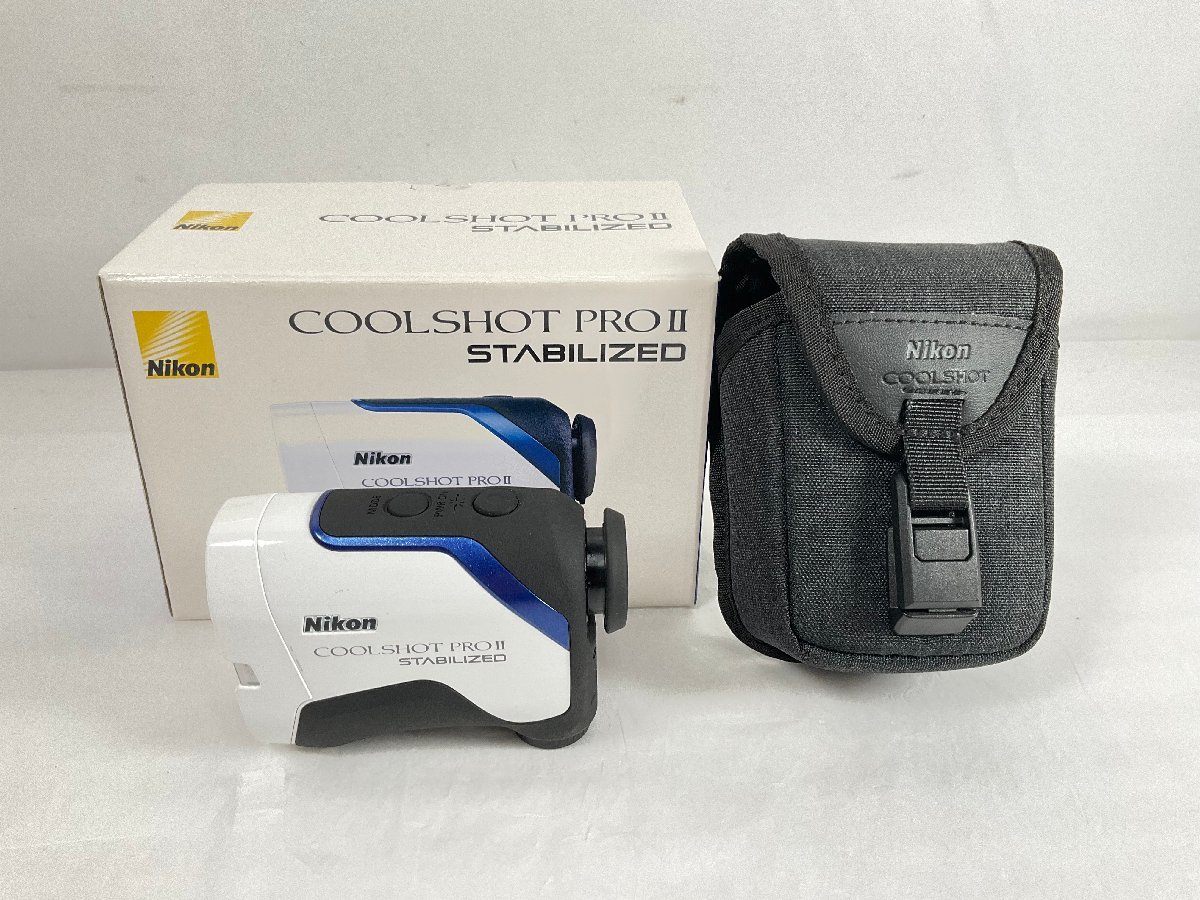 ☆NIKON ニコン COOLSHOT PROⅡ STABILIZED 中古 1円スタート