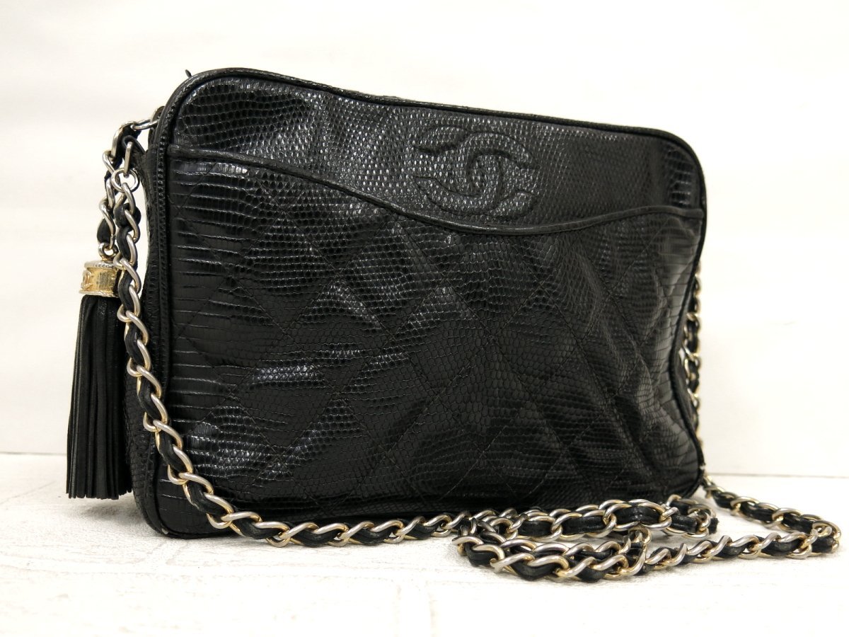 シャネル リザード ◇CHANEL シャネル◇マトラッセ◇チェーン