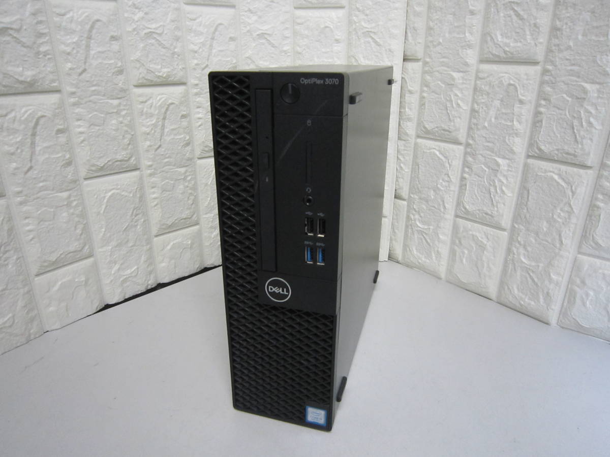 6110 DELL OptiPlex 3070 Core i5 9500 HDD/無 メモリ/8GB BIOS確認(パソコン単体)｜売買された