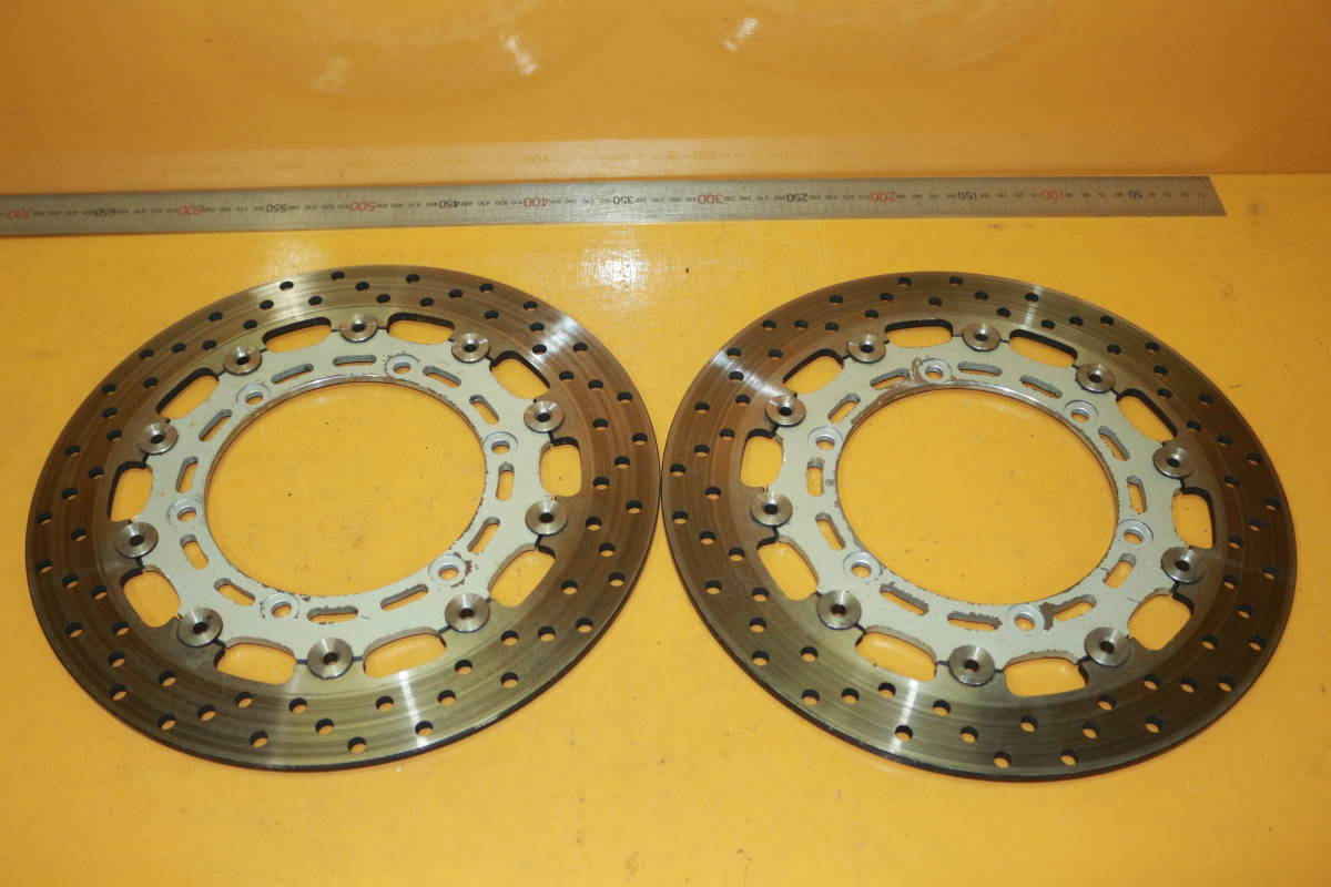 D28■厚5.0㎜/V-MAX1200純正フロント.ブレーキディスク/ディスクローターV-MAX/VMAX/流用FJR1300/XJR1300/RP03J/RP17J/YZF-R1/4XV/YZF-R6