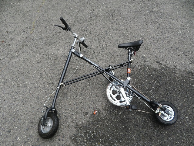 Z☆EX WALKER 8インチ？？ 折りたたみ自転車 持ち運び便利 ブラック 