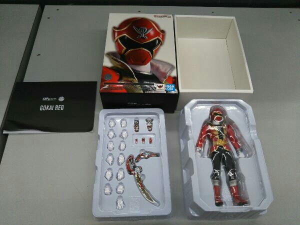 【開封済、説明書に折れあり】S.H.Figuarts(真骨彫製法) ゴーカイレッド 海賊戦隊ゴーカイジャー/S.H.Figuarts