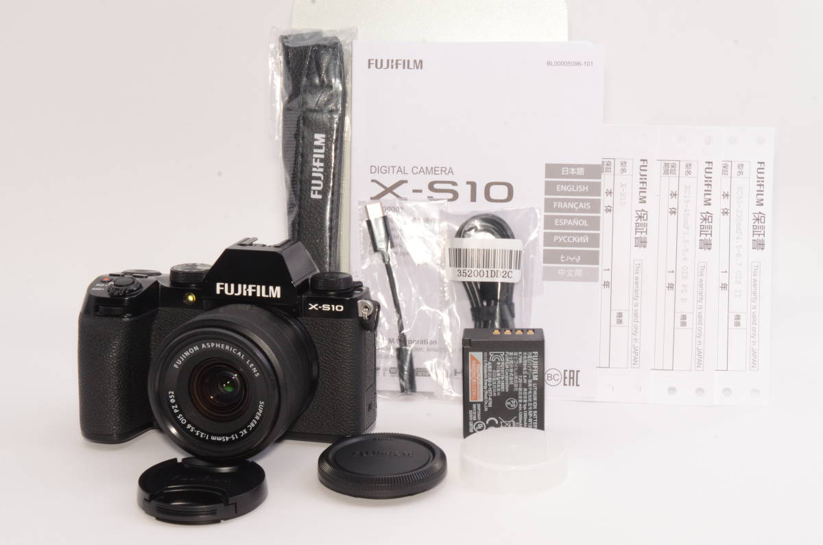 極上美品☆FUJIFILM フジフィルム X-S10 レンズキット(XC15-45 