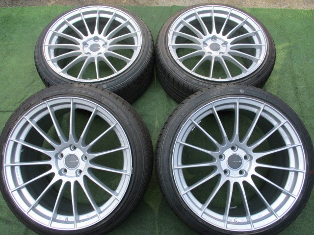 綺麗 バリ山 ENKEI Racing エンケイ RS05RR ホイールタイヤ 4本 5H-112 