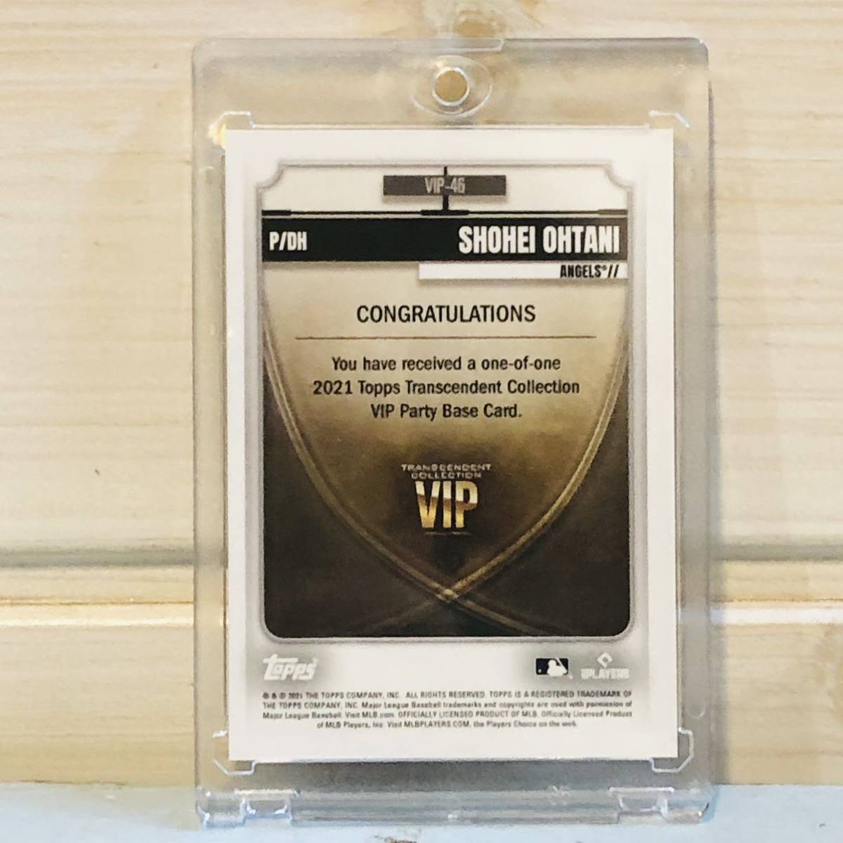 Transcendent 0 Topps Baseball Collection VIP of Fame Hall 