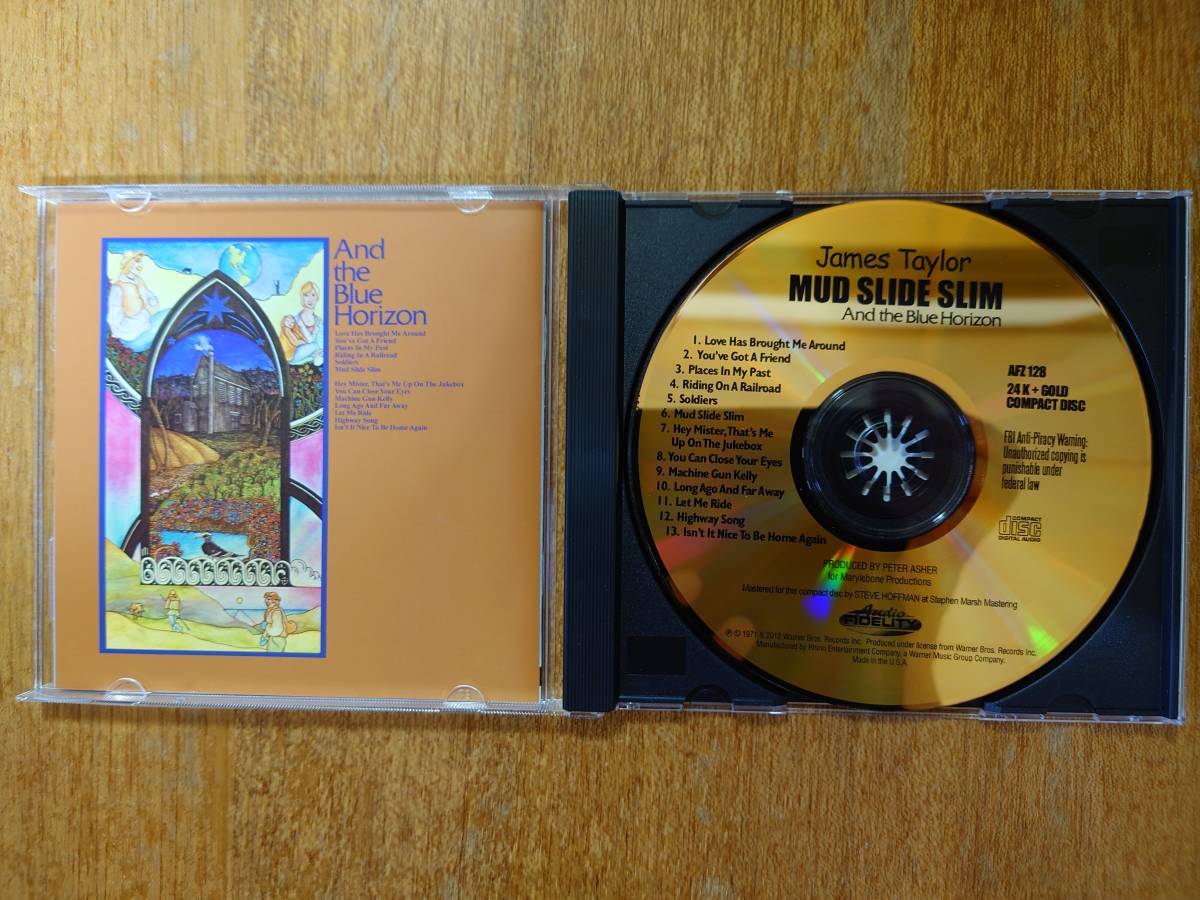 高音質 24KT＋GOLD CD/Audio FIDELITY】ジェームス・テイラー JAMES 
