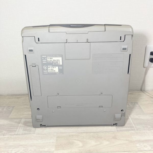 30日保障有り+簡易整備品 NEC Bungo 文豪 JX-S500 カラー 液晶 