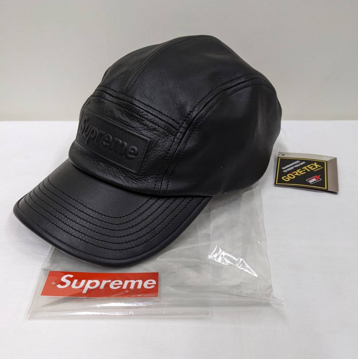 Supreme Striped Box Logo New Era Cap Black 7 1/2 59.6cm 13aw 2013