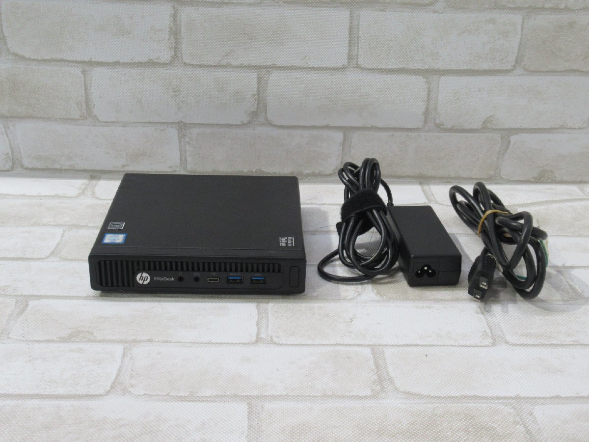 HDD初期化済HP EliteDesk 800 G2 DM ミニPC デスクトップPC HDD初期化