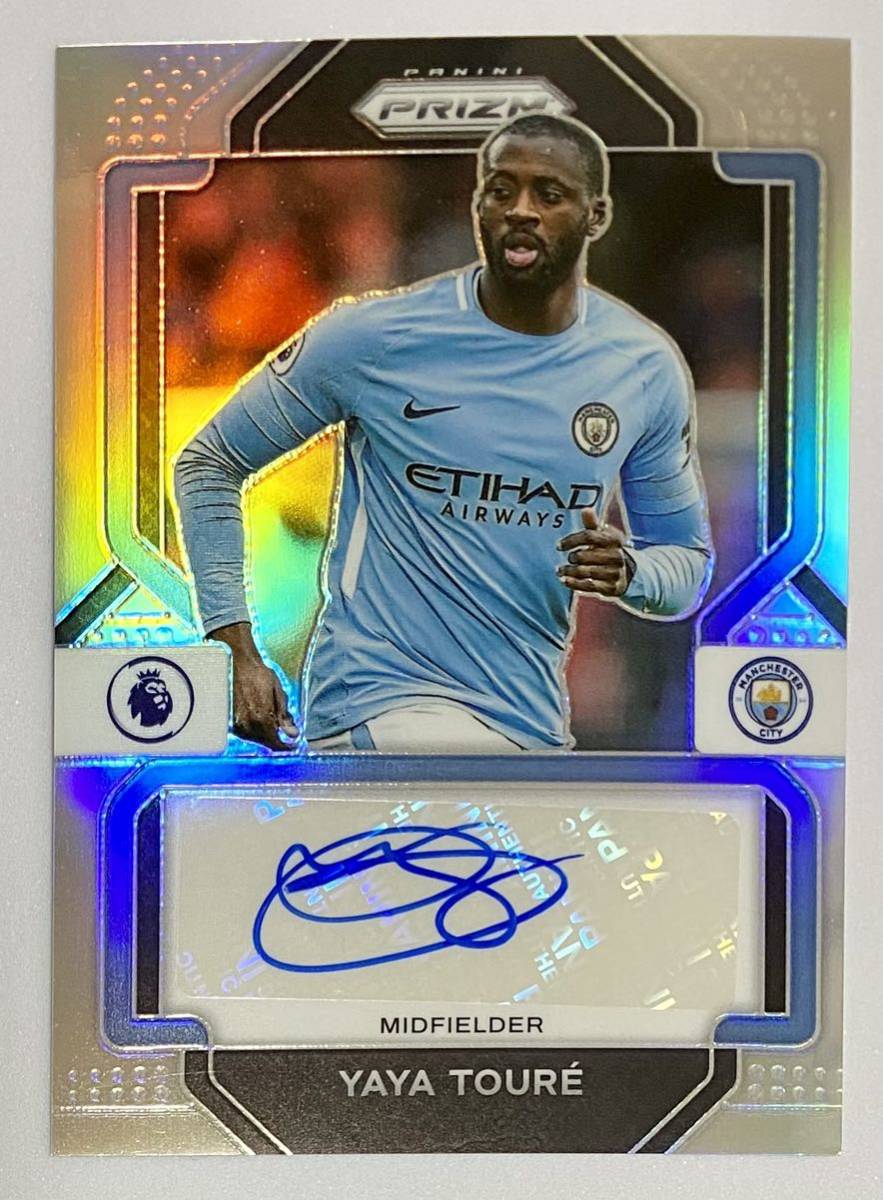 ヤヤ・トゥーレ　サインカード 限定99枚・直筆サイン】ヤヤ・トゥーレ 2022-23 Panini Prizm EPL