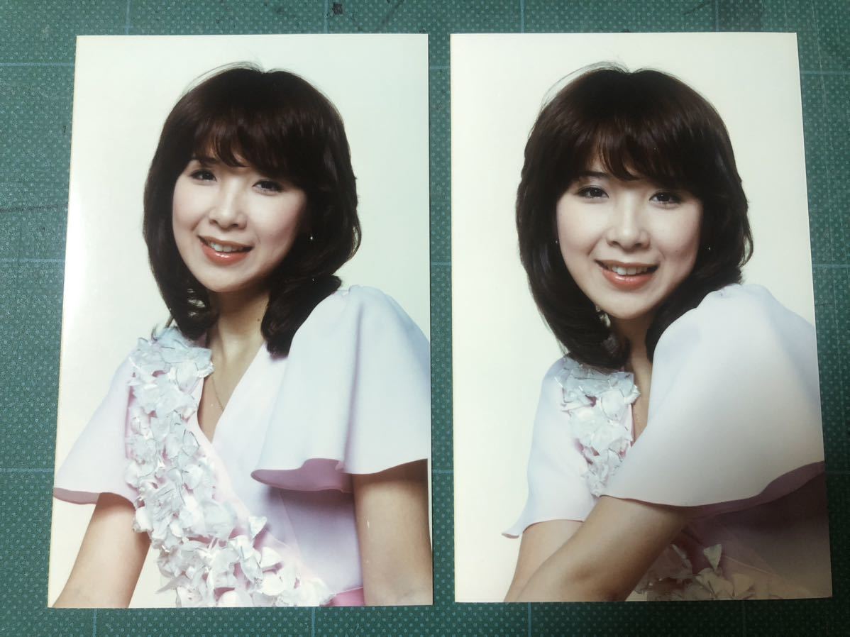 キャンディーズ 伊藤蘭 マルベル堂プロマイド写真2枚 昭和タレント