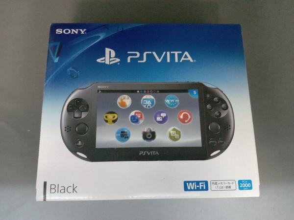 PlayStationVita Wi-Fiモデル:ブラック(PCH2000ZA11)