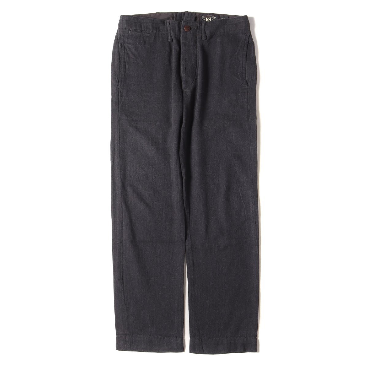 RRL ダブルアールエル ラルフローレン パンツ サイズ:29×30 ヘリンボーン ワーク パンツ グレー ボトムス ズボン アメカジ ブランド
