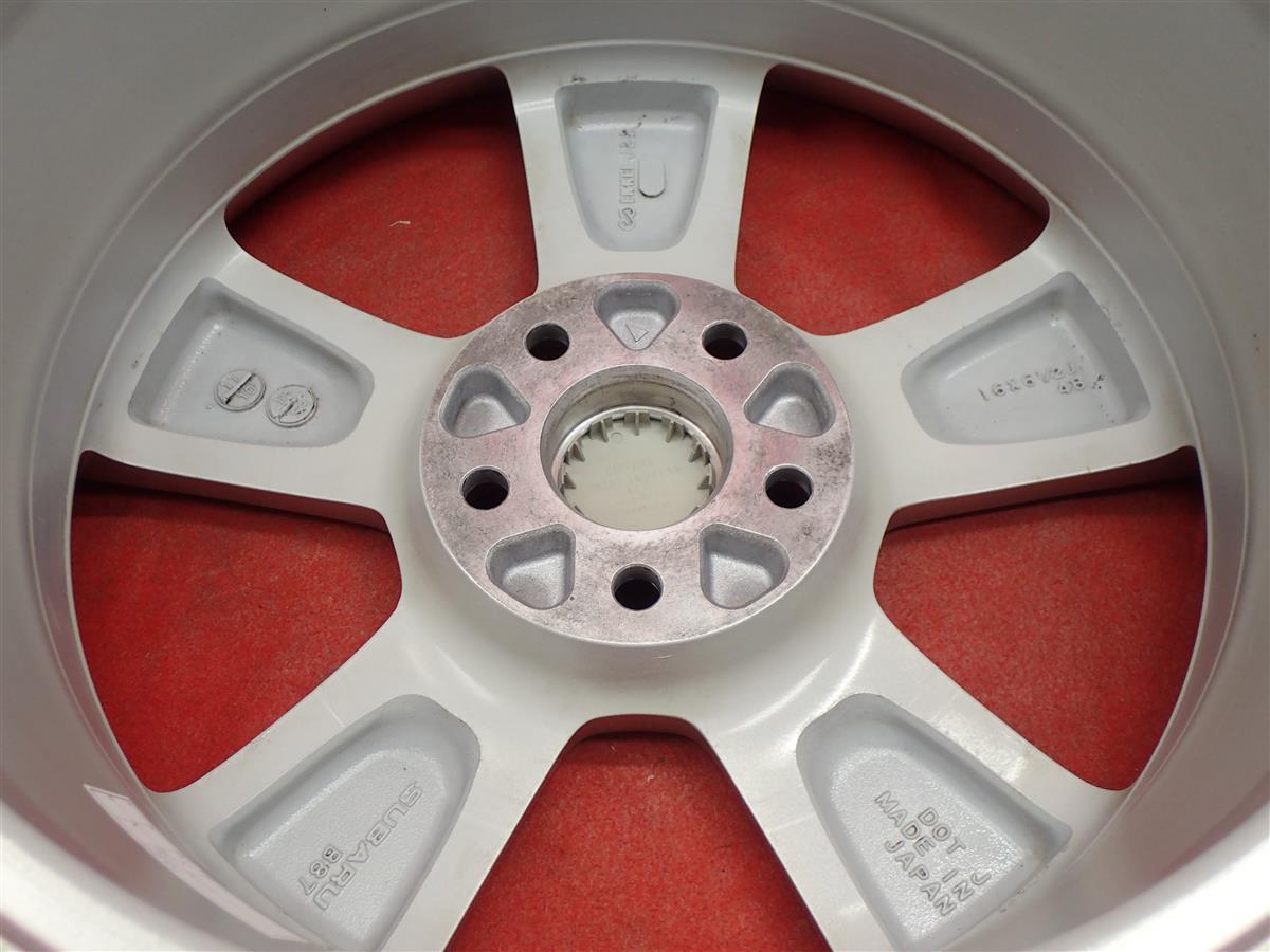 スバル フォレスター SH系 純正 ホイール 4本 16インチ 6.5J-16 PCD100 5穴