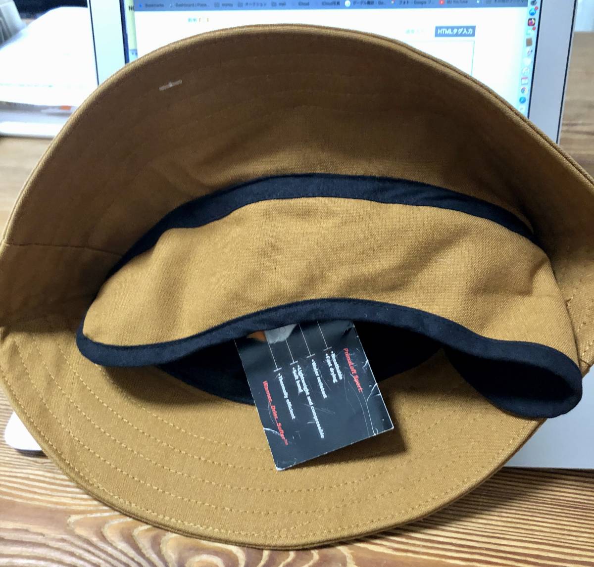 帽子 LL.Bean キャメル Gore-tex プリマロフト マウンテン キャンプ ハット 災害時に_4