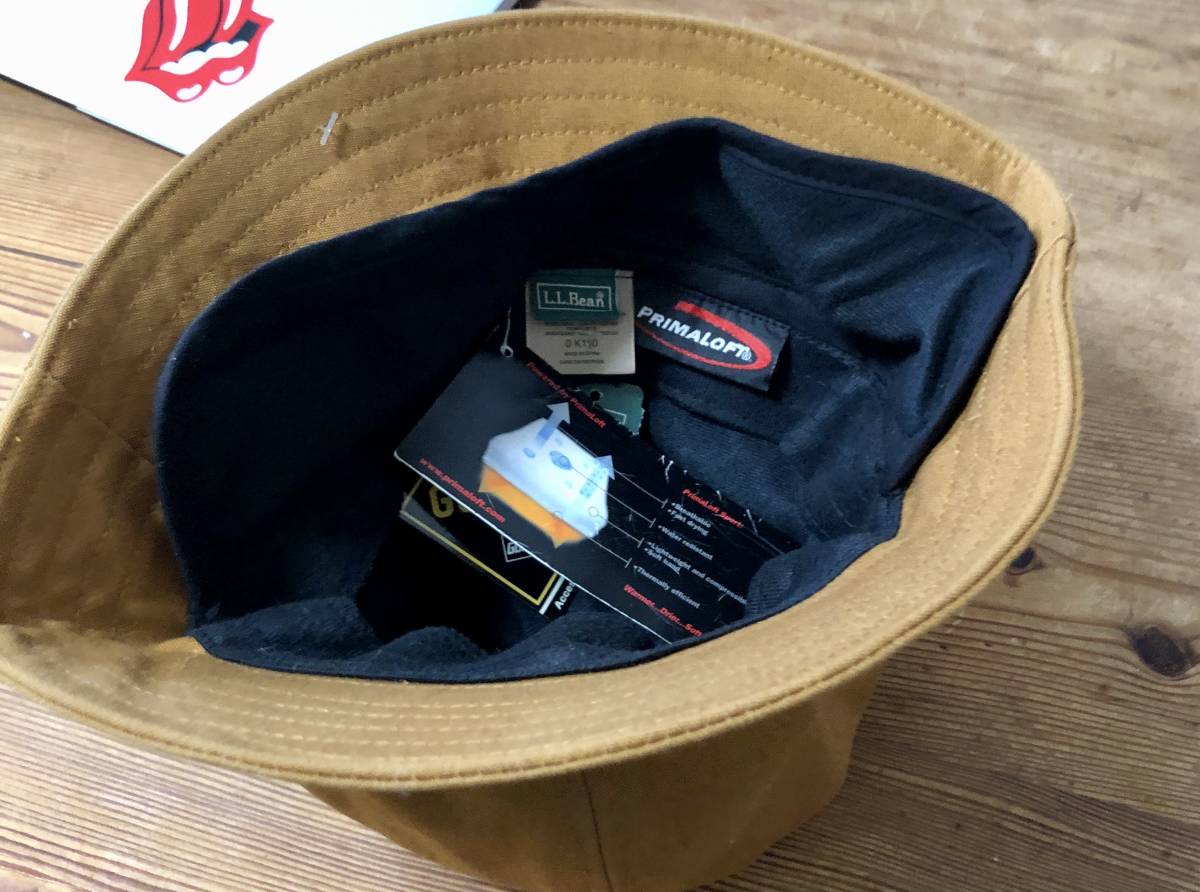 帽子 LL.Bean キャメル Gore-tex プリマロフト マウンテン キャンプ ハット 災害時に_5