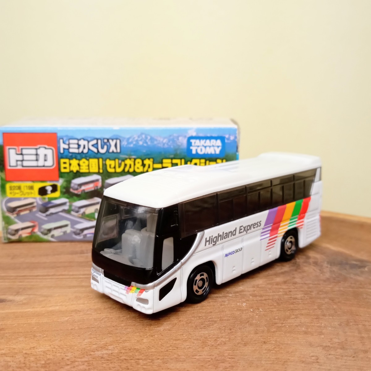 トミカくじXI 日本全国セレガ&ガーラコレクション アルピコグループ 