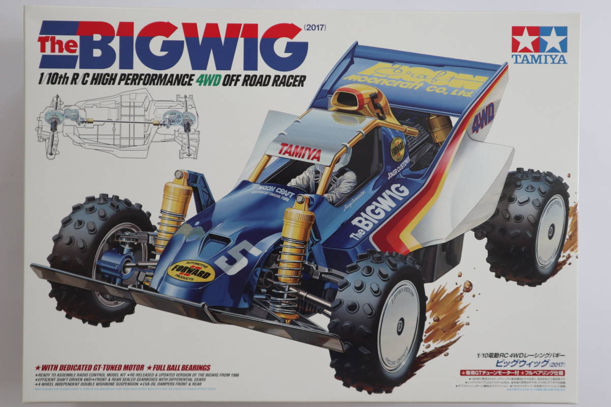 TAMIYA タミヤ 1/10 電動RC 4WDレーシングバギー The BIGWIG(2017