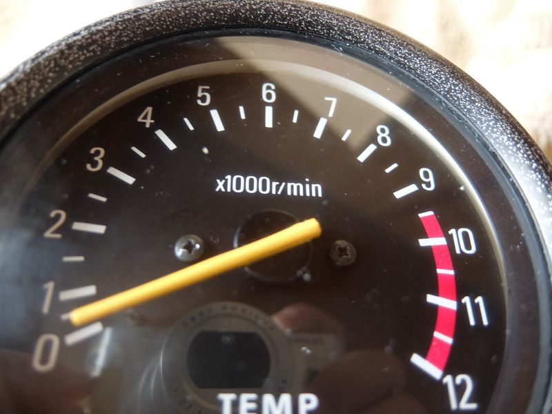 メーター RZ250 RZ350 針 XJ400 SR400 4UO 着色済(4L3 リプロ 4L3 4U0