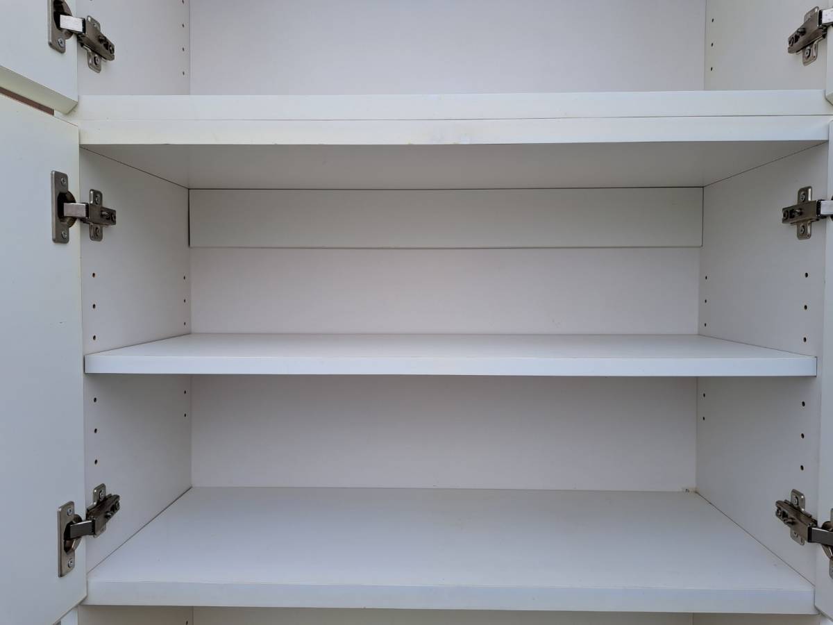 食器棚 70cm」の人気商品一覧 木製 大型 食器棚 収納棚 ホワイト 幅75cm