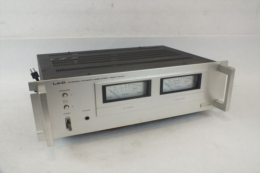 Lo-D ステレオパワーアンプ HMA-7500 元箱あり Lo-D パワーアンプ