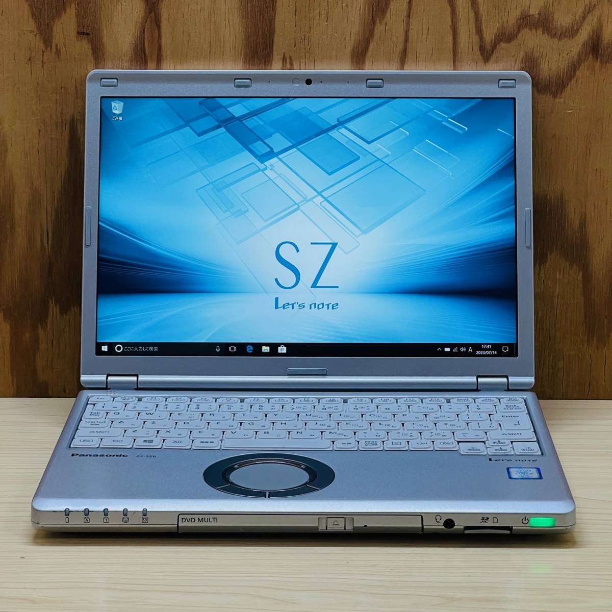 累積使用5710h◆Let's Note CF-SZ6RDQVS◆DVD◆Core i5-7300U◆メモリ8GB◆SSD256GB◆D2D
