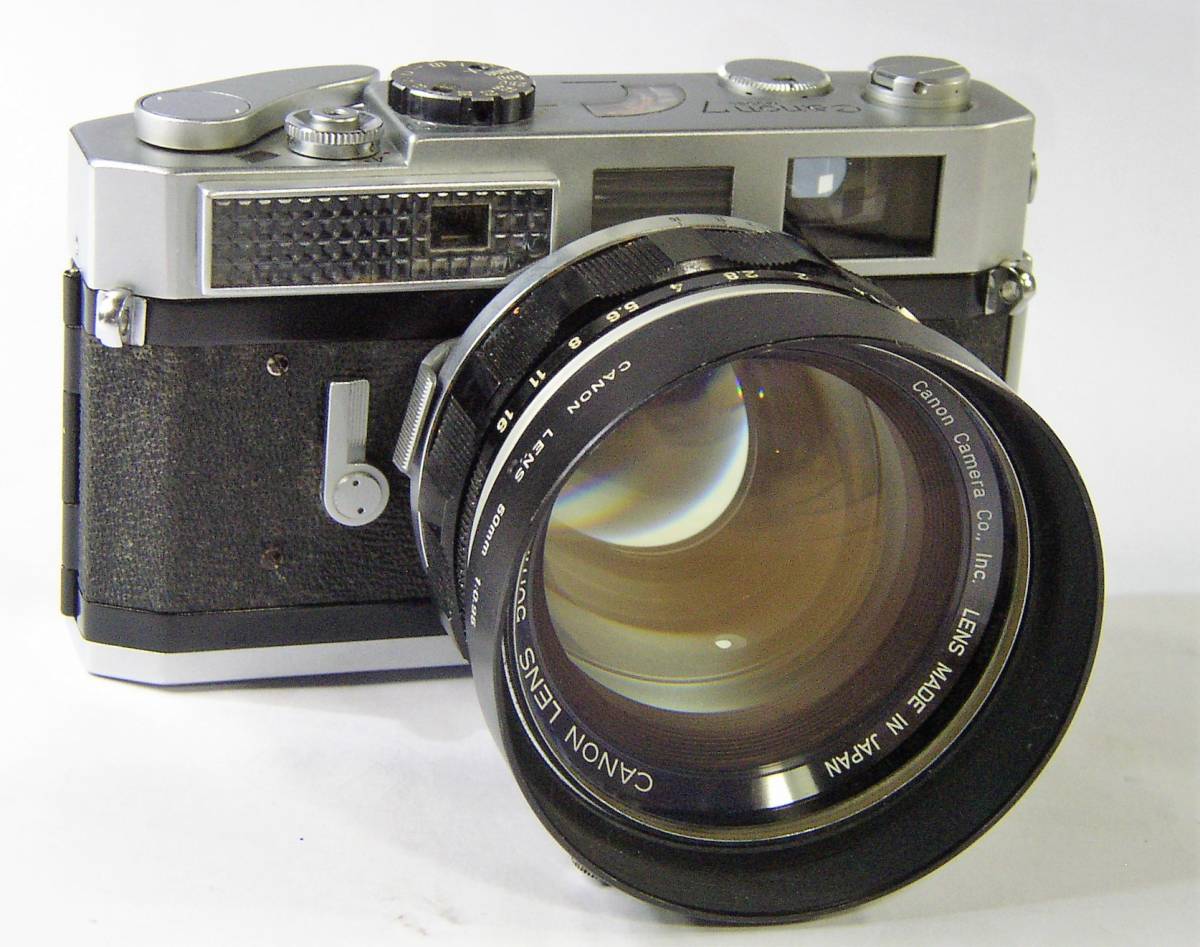 レンジファインダーカメラ キャノン7 50mmF0.95 Canon キヤノン 50mm