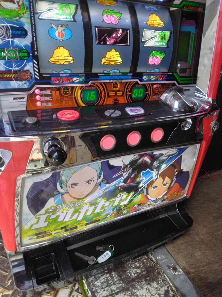 サミー エウレカセブンAO スロット実機 ※送料込み 一部無料配送
