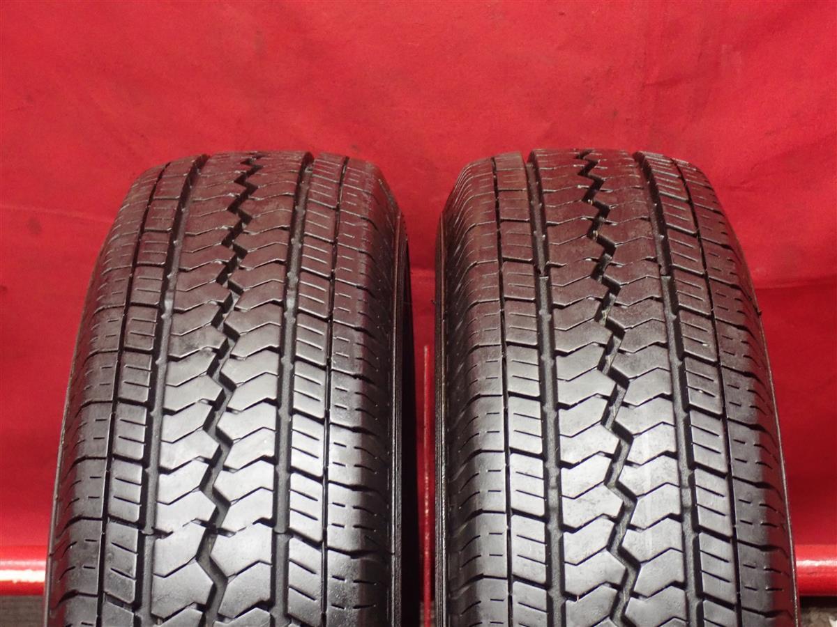 タイヤ2本 《 トーヨー 》 V02 [ 165/R14 6PR ] 8.5分山★　ボンゴワゴン n14