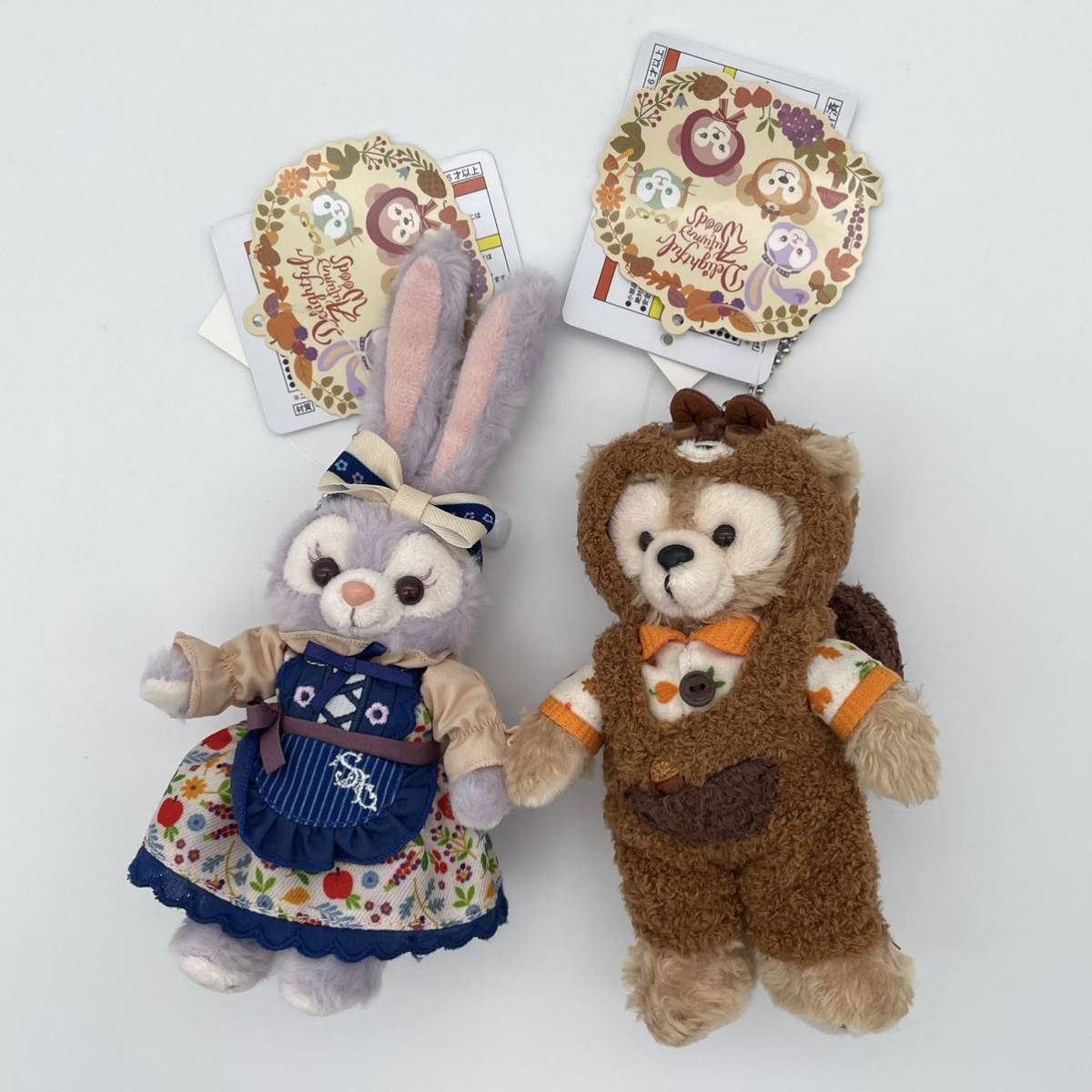 秋のぼうけん TDL TDS期間限定ぬいぐるみバッジステラルー4体セット