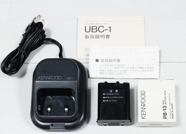 ケンウッド PB-3 バッテリー 充電器セット TH-78等に ケンウッド