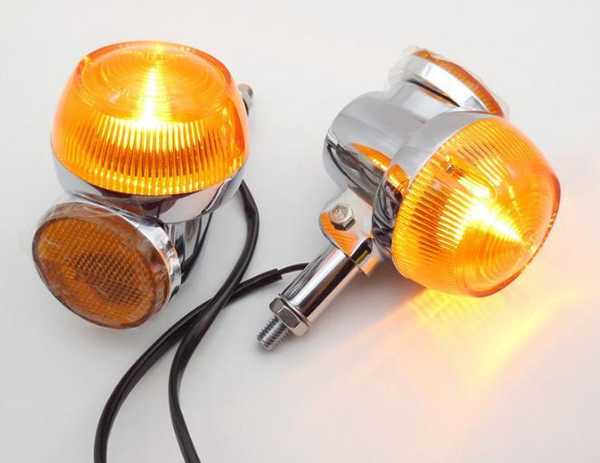 スズキ GT380 GT550 GT750 純正タイプ ウインカー2個セット イエロー