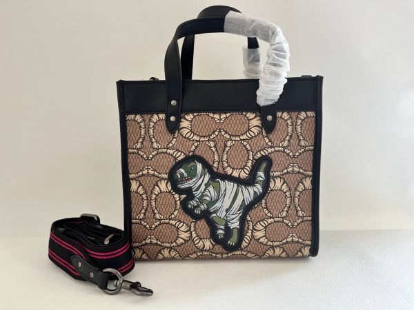 コーチ COACH ハンドバッグ ショルダーバッグ 2WAY レディース カーキ 保存袋付き 新品未使用