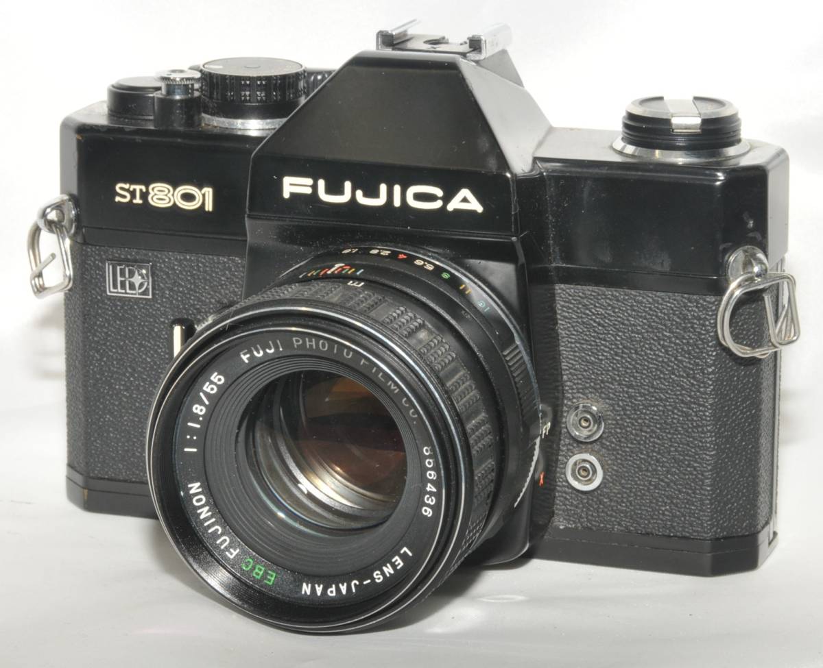 FUJICA フジカ ST801 LED ブラック EBC 55mm F1.8 ジャンク マニュアル