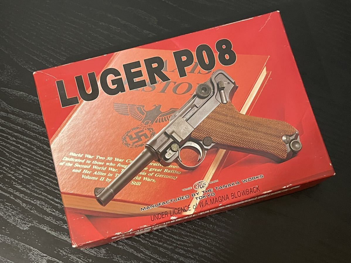 TANAKA/タナカ/ルガーP08/4インチ/HW/ヘビーウェイト/ガスブローバック