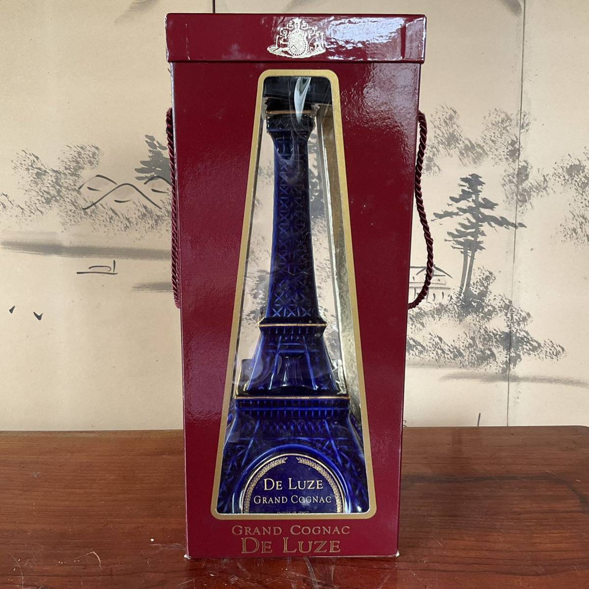 飲料・酒 DE LUZE GRAND COGNC エッフェル塔デザイン