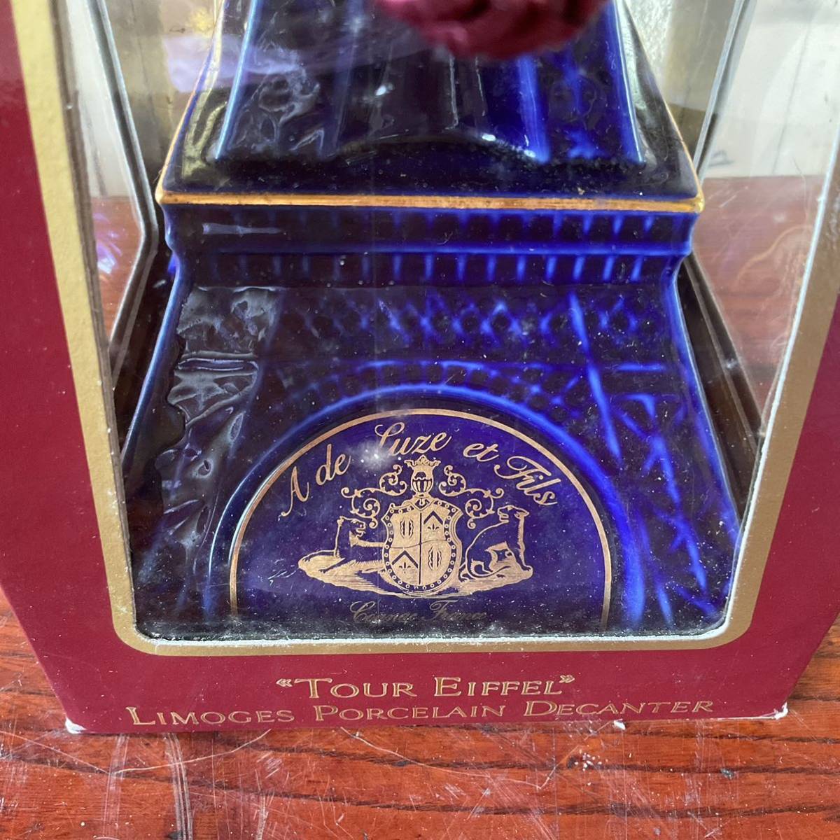 未開栓】エッフェル塔 古酒 GRAND COGNAC DE LUZE 40度 700ml グランド