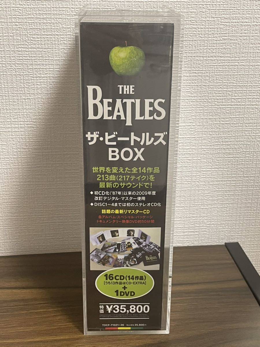 BOX ほぼ未開封品ザ・ビートルズ CD16枚+DVD1枚 定価35800円 未