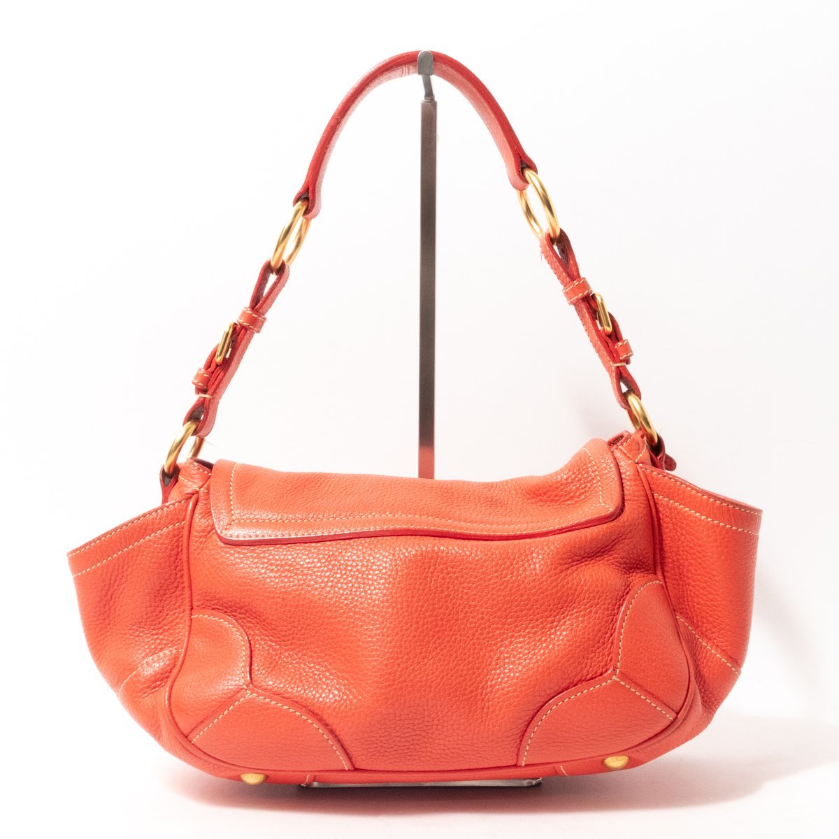 1円スタート】PRADA プラダ イタリア製 ショルダーバッグ 肩掛け 